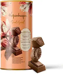 Lata Bombons de Chocolate ao Leite Zero Lactose com Amendoim Nuts Soul Good 194G Presente Premium Kopenhagen Soul Good Zero Açúcar, Sem Glúten, 194g, 20 Unidades