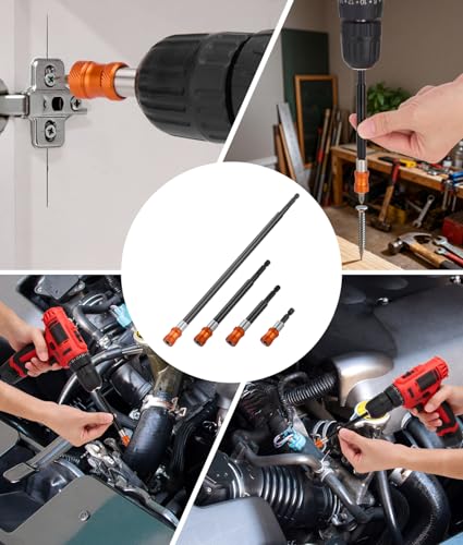 Support de foret magnetique pour acceder aux zones difficiles avec votre perceuse WADEO - 7