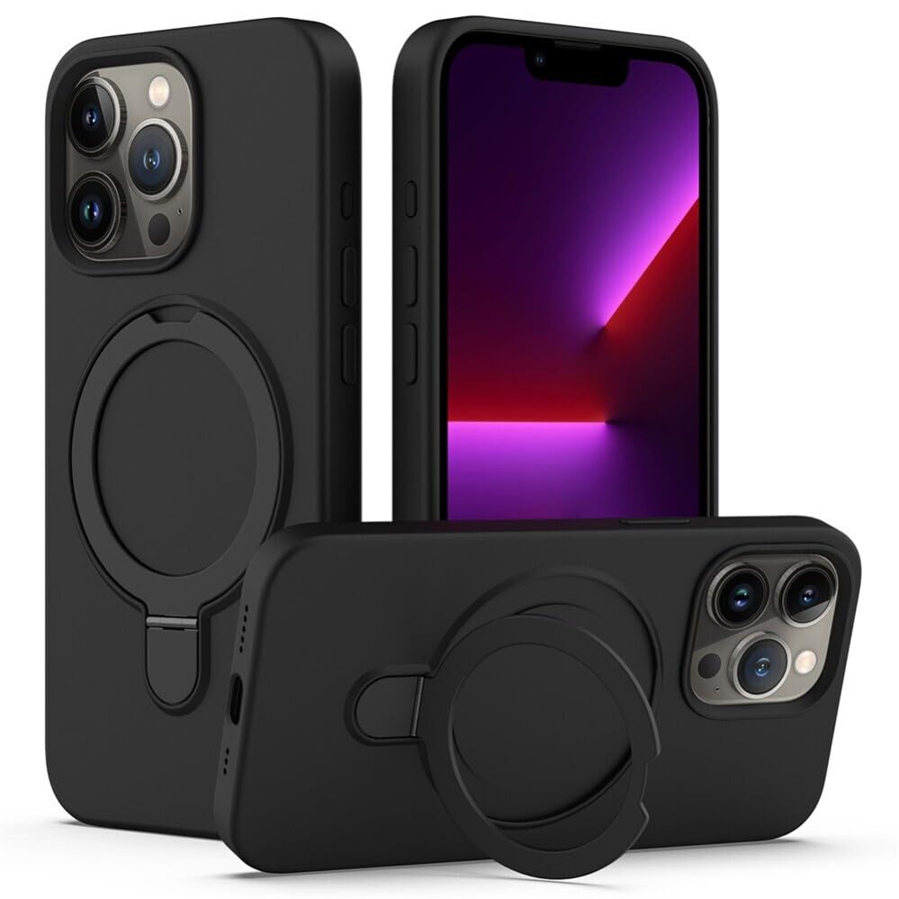 Coque rigide silicone iPhone 17 Pro noir finition premium carrée