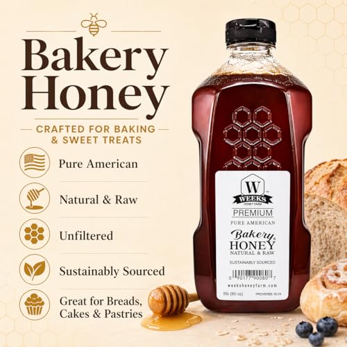 Honey Farm Miel Cruda para Repostería 80 oz miniatura 2
