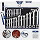 BRILLIANT TOOLS BT013221 Ratschenringschlüssel-Satz, 21-tlg, umschaltbar, 6 - 32 mm [Powered by KS TOOLS]