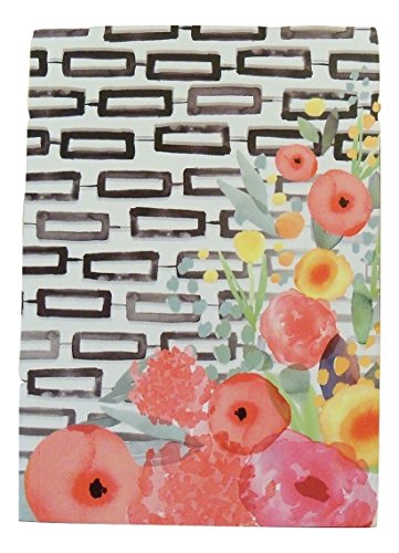 Diario Floral Primavera 5"x7" 80 hojas rayadas miniatura 1