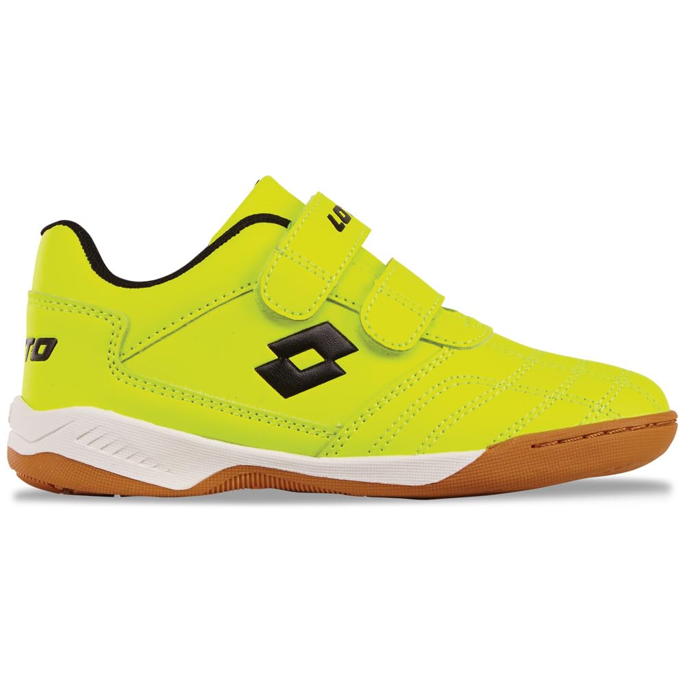 Lotto Pacer K TrainersUnisex - Children and Youth, Fr Yellow Black, 36 EU