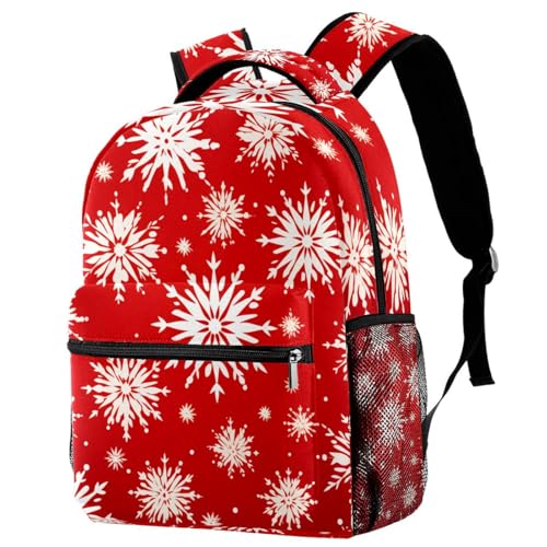 Sac à dos de voyage à motifs flocons de neige, le cadeau idéal de Noël