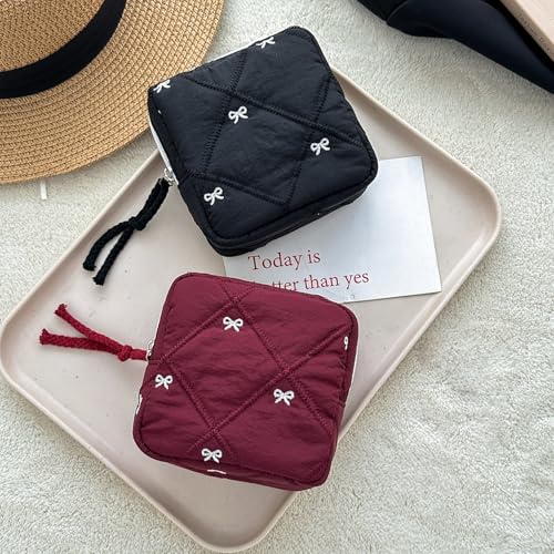 Adorables Pochettes Porte-Serviettes hygiéniques ornées, B – vue 5