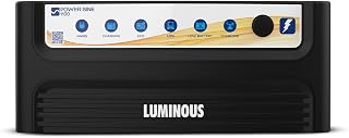 Luminous Power Sine 1100 Pure Sine Wave 900VA/12V Inverter for Home, Office and Shops (Supports 1 Inverter Battery of 12V)