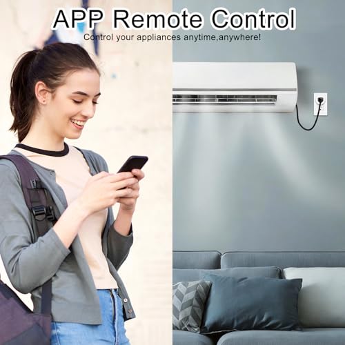Image of Greencycle Zigbee Smart Plug with Detachable Wireless Wall Switch