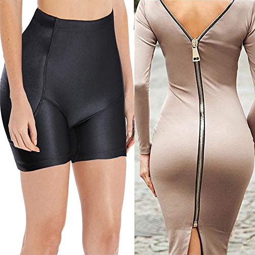 Women Hip Enhancer Panties Boy Shorts Padded Body Shaper Butt Lifter Shapewear Underwear Pads Tummy Control Seamless3