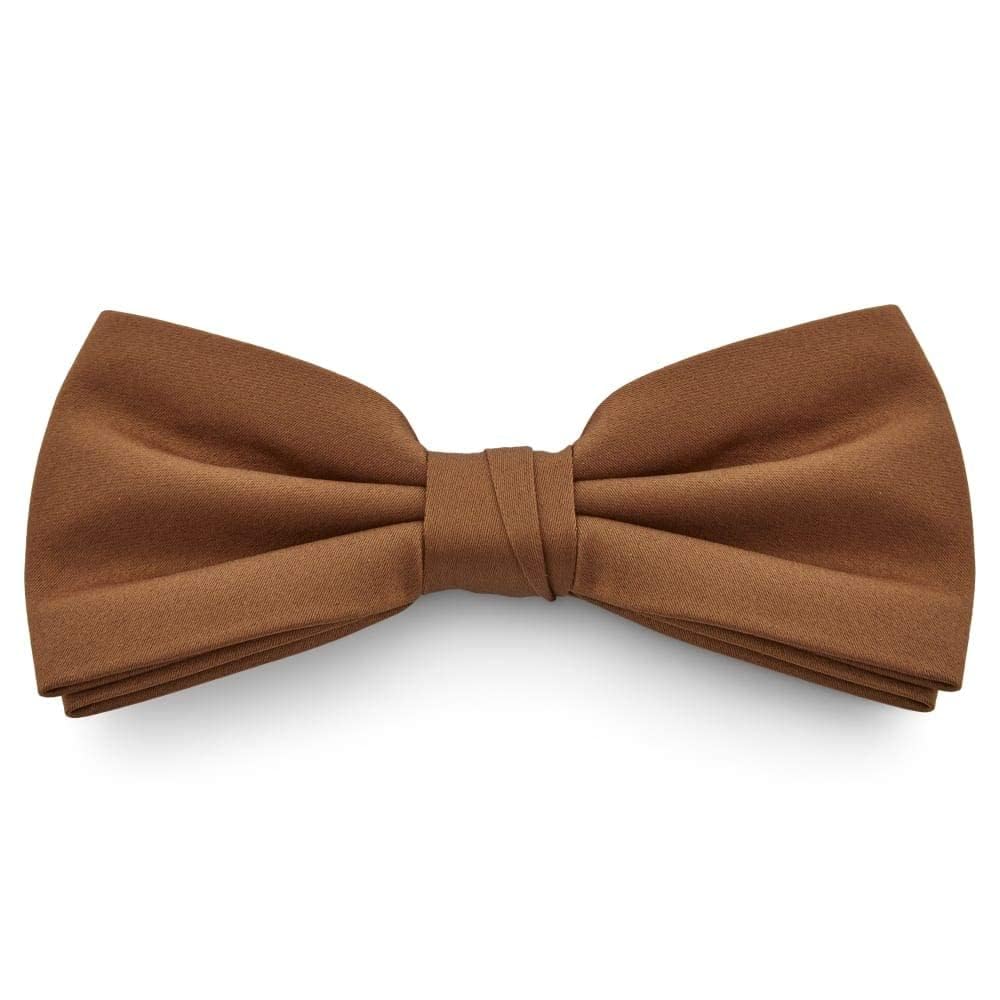 RR Design Kids Suspender Bowtie Necktie Sets - Adjustable Elastic Classic Accessory Sets for 6 Months to 4 Years(Maroon) (Brown) 4