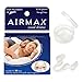 AIRMAX Nasal Dilator for Better Sleep - Natural, Comfortable, Anti Snoring Device, Snoring Solution for Maximum Airflow & Easier Breathing (Medium - Clear)