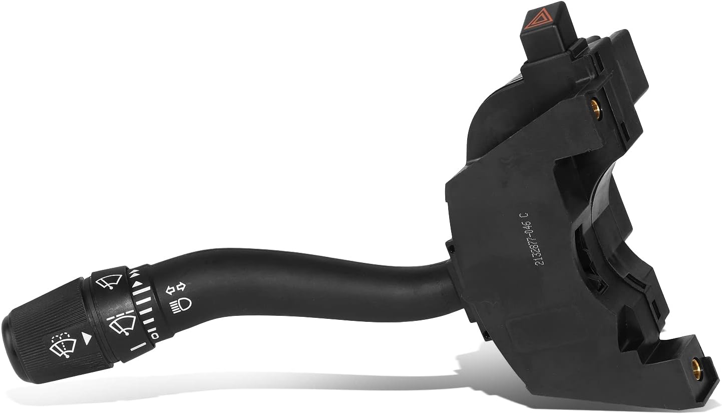 DNA MOTORING OEM-SW-0038 Combination Switch Compatible with 02-07 F250 F350 F450 F550 SD,H/L Dimming, Turn Signal, Hazard Light, Wiper, Washer,Black