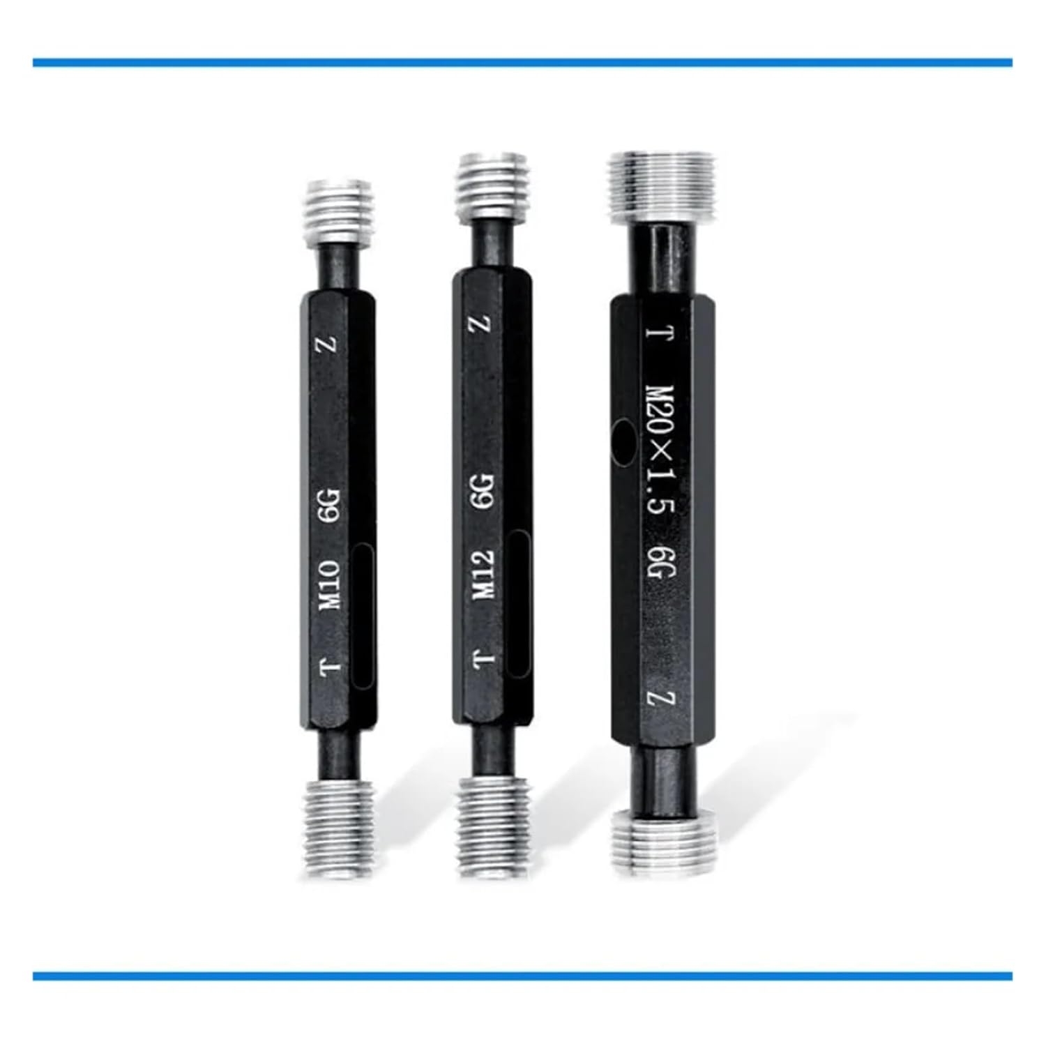1 piece M50-M53 Steel Gauge Metric fine Thread 6G M50M51M52M53(M52X1-6G,M50X2-6G)