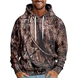 Sudadera con capucha para hombre con cordón, camiseta de manga larga, suave y moderna, para exteriores, con estampado, camiseta de entretiempo, corte regular, sudadera con capucha con bolsillo canguro