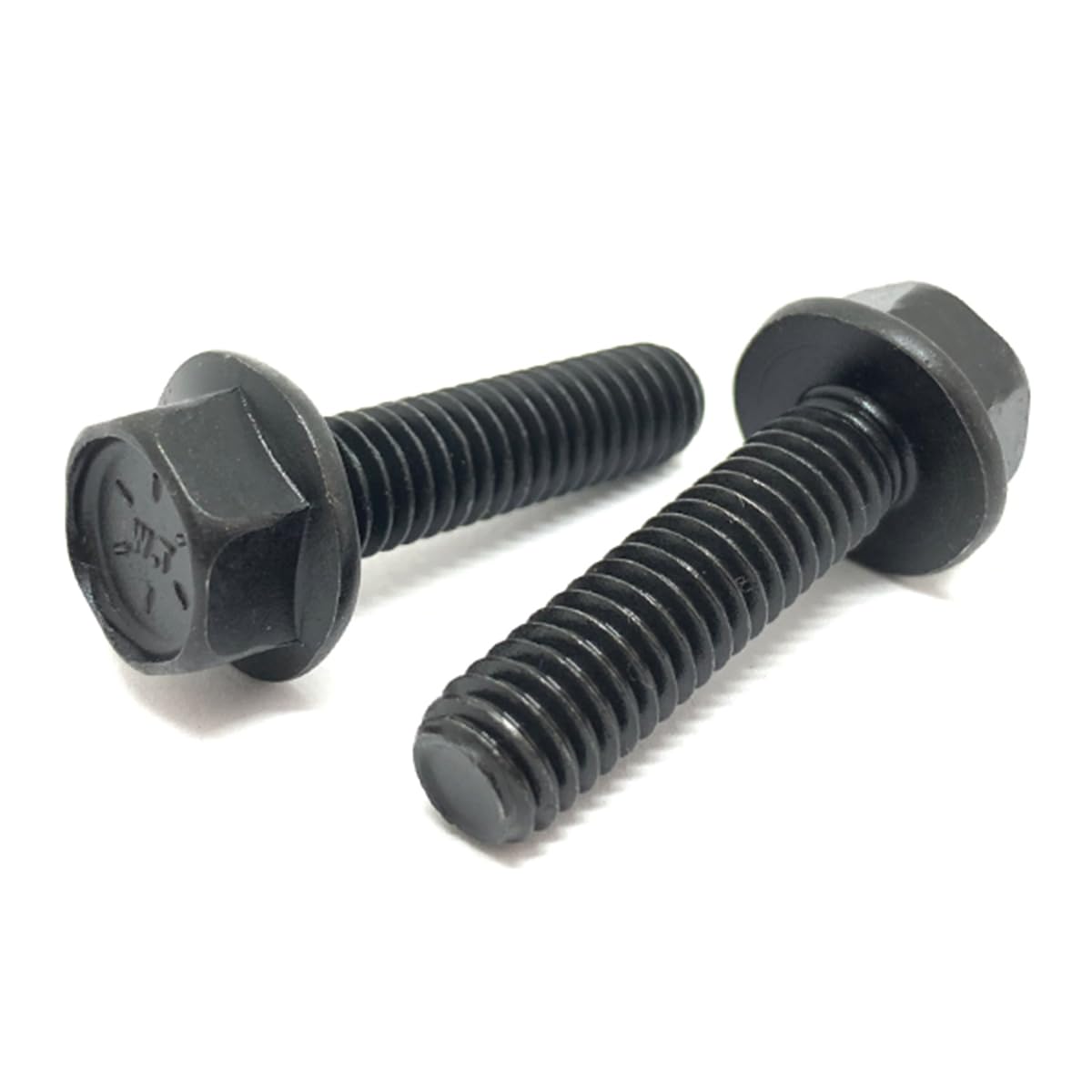 (30 Pieces) 1/2-13x1-1/4 Grade 8 Hex Flange Bolts Screws UNC Coarse Full Threads Phos & Oil