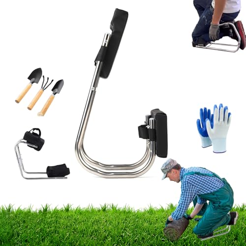lylzb Kneeling Device for Gardening, Knee Seat for Gardening, Bricklayer Kneeling Device, Kneeling Seat, Kneeling Device for Bricklayers, Ergonomic Knee Protection & Ankle Support Knee Seats (1)