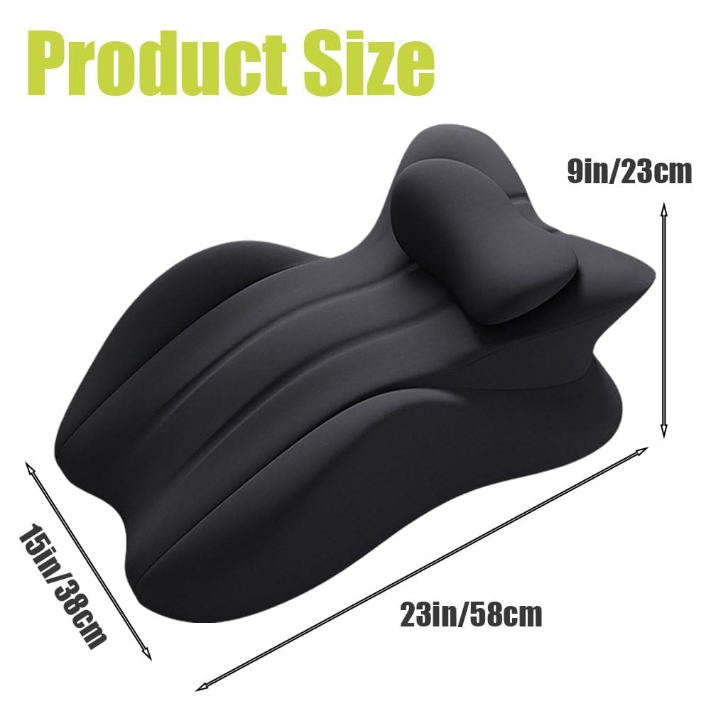 Coussin de Fesses pour Couples, Design Discret pour l'intimité, Coussin cale en Mousse à mémoire de Forme, Design Robuste, récupère après Impact, fournit Un Soutien de l'intimité (D)