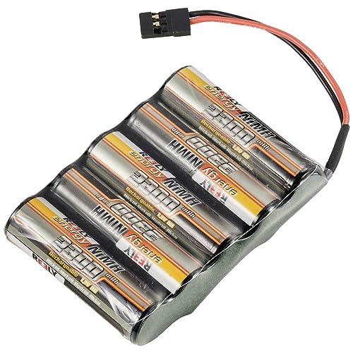 Reely Modellbau-Akkupack (NiMh) 6 V 2300 mAh Zellen-Zahl: 5 Mignon (AA) Side-by-Side JR-Buchse