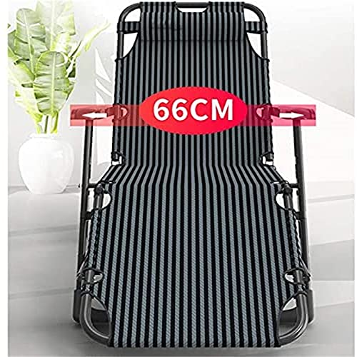 Chaise pour patio et piscine grand confort avec support verre et dossier inclinable - 3
