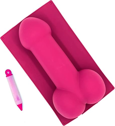 Molde de silicona para tartas, novedoso e interesante pastel de fiesta de cumpleaños, antiadherente para hornear chocolate para panes caseros,