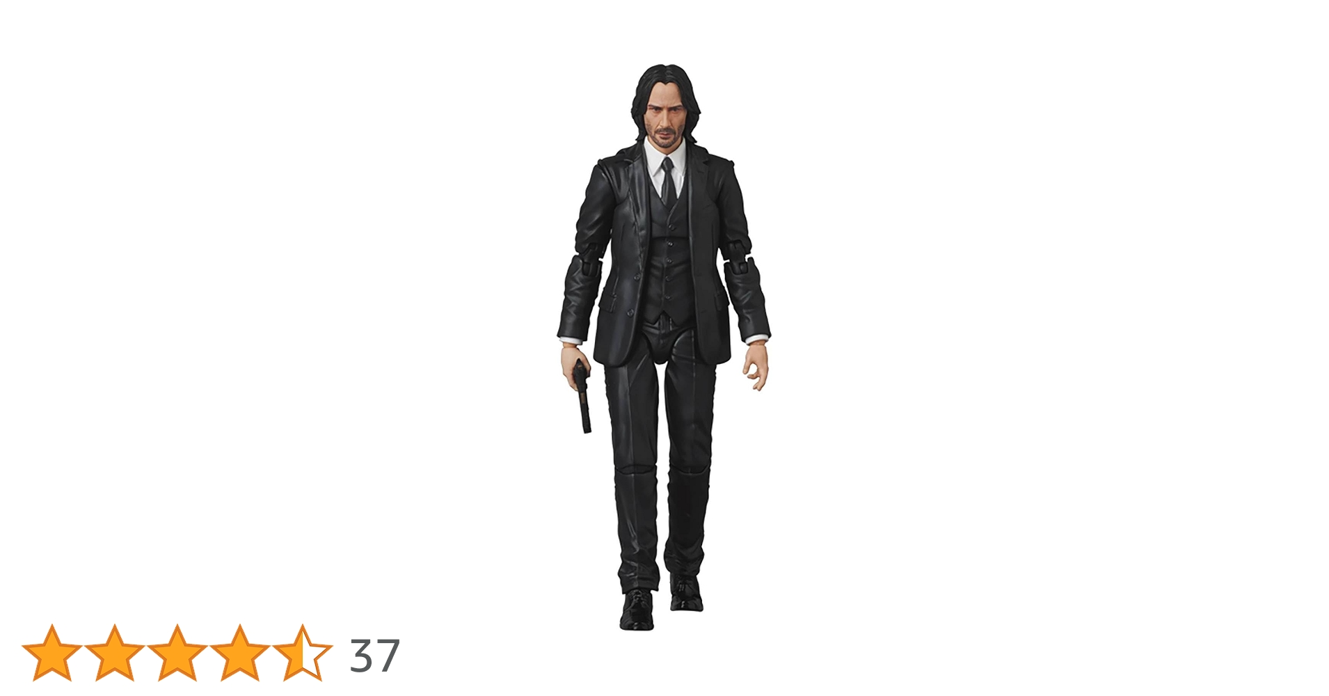 John Wick Chapter 4: John Wick MAFEX Action Figure, Figures