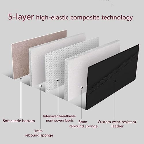 Miniatura 6 de OTOEZ - Protector de piel sintética de lujo para asiento de auto para 5 asientos. Protector completo de asiento delantero y trasero. Ajuste