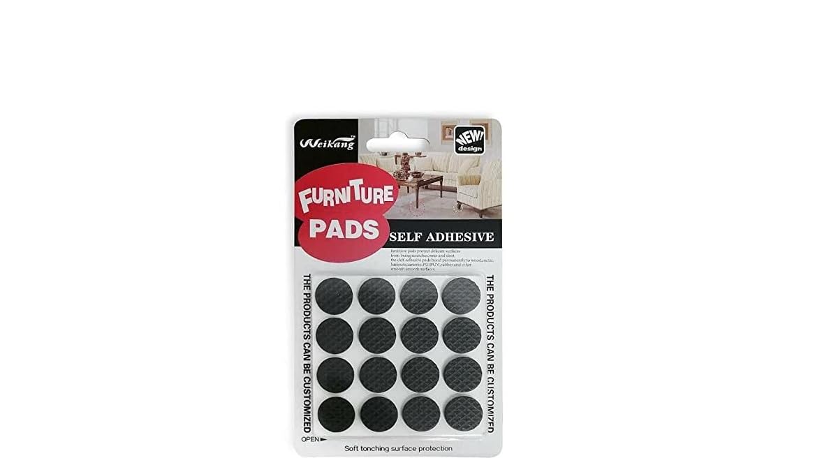See full amazon price history chart for AUM Enterprises 32 Pcs Furniture Pads Kit || Round Rubber Floor Protector Non Slip Furniture Pads Sofa Bed, Dining Table,Dining Chairs Balance Pad Noise Insulation Pad, Black, 2 CM AUM Enterprises 32 Pcs Furniture Pads Kit || Round Rubber Floor Protector Non Slip Furniture Pads Sofa Bed, Dining Table,Dining Chairs Balance Pad Noise Insulation Pad, Black, 2 CM (B0CX1DXSPG) Amazon Price History, Amazon Price Tracker