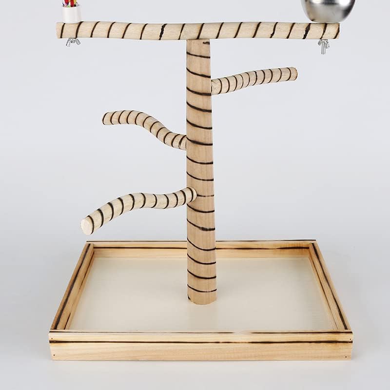 Parrot Playstand Large Parrot Stand Stand Parrot Bird Toy Stand Pole Game Stand Climbing Ladder Climbing Frame Climbing Ladder Bird Playground