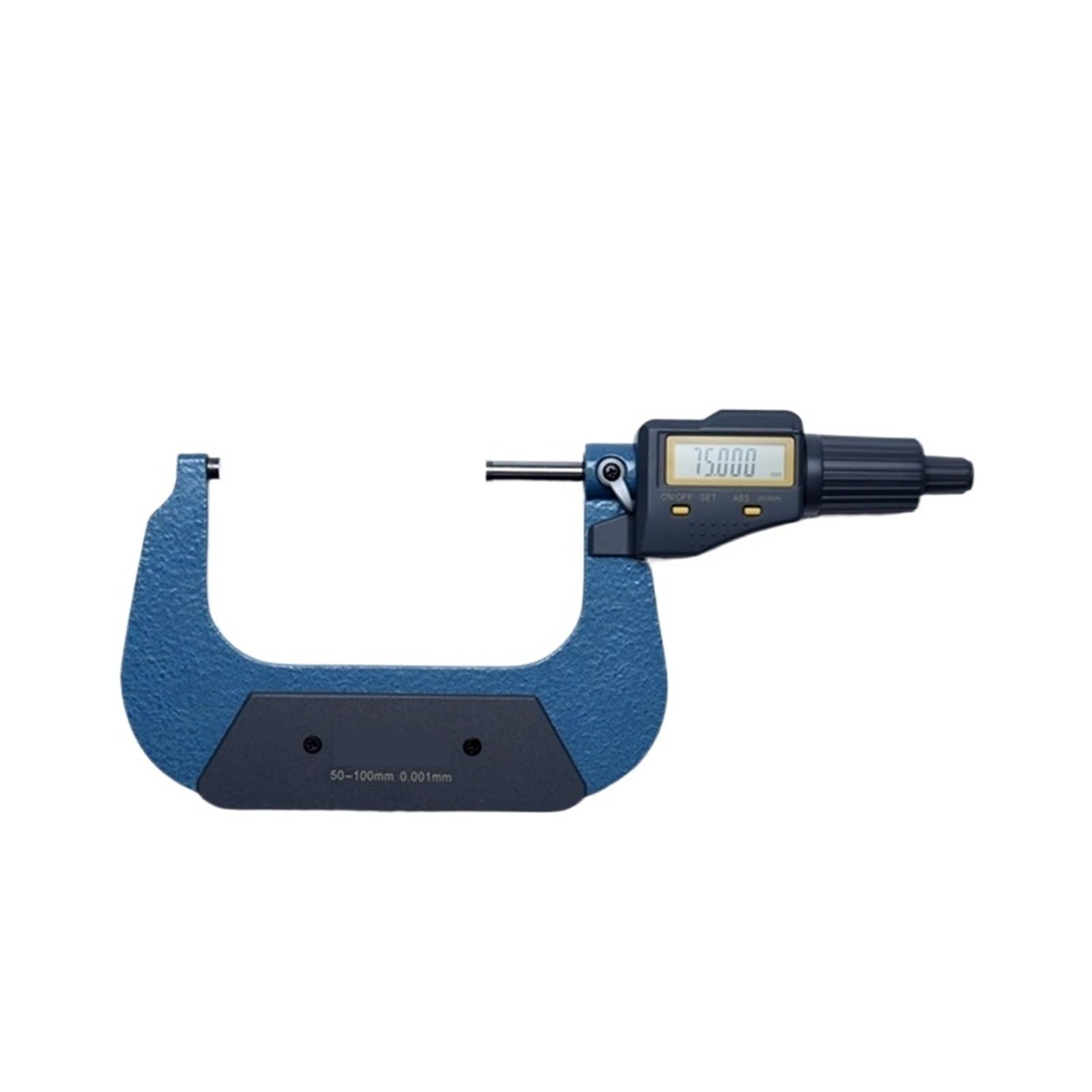 SWENEEN Digital Thickness Gauge 0-100Mm Digital Electronic Micrometer 0.001Mm Micron Outside Micrometers Chrome Plated Caliper Measuring Tools 0-25-50-75-100Mm,75-100mm
