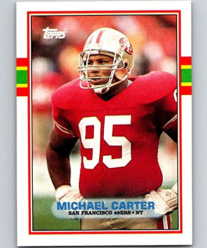 Amazon.com: 1989 Topps Football #10 Michael Carter San Francisco