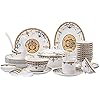 Elevate Your Dining: Buy Our 56-Piece European Ceramic Dinner Set for Home and Restaurant Elegance – XFZJCHAP