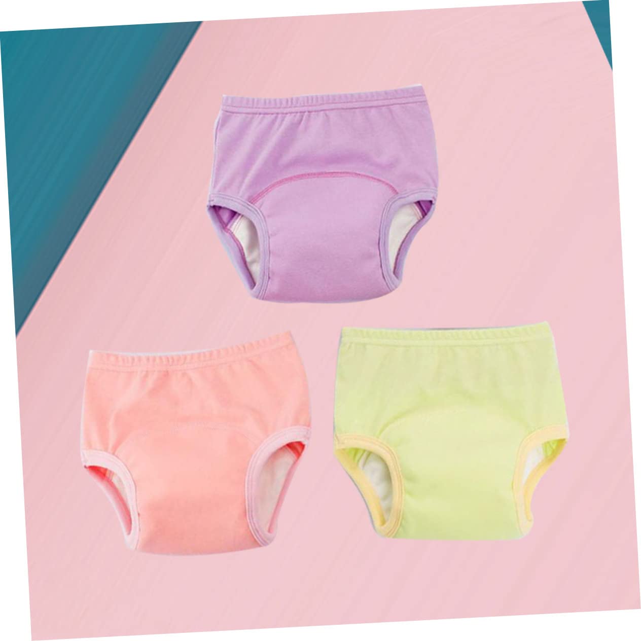 Toyvian 6pièces Pantalons Entraînement Pour Bébés Coton Respirant Lot Absorption Urine Pomme
