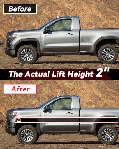 Image of PROEZE 2in Front Leveling Kit for 2007-2026 Silverado Sierra 1500