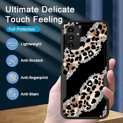 Coque Galaxy A13 5G antichoc leopard robuste en polycarbonate - 7