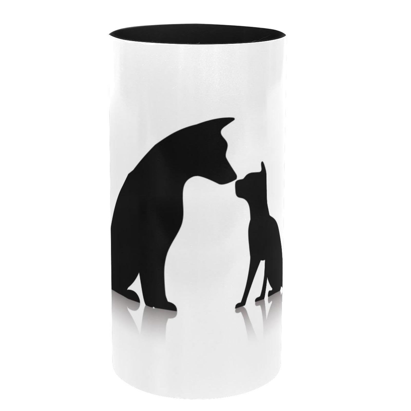 Rangement fournitures de bureau et pinceaux maquillage avec boîte à musique
