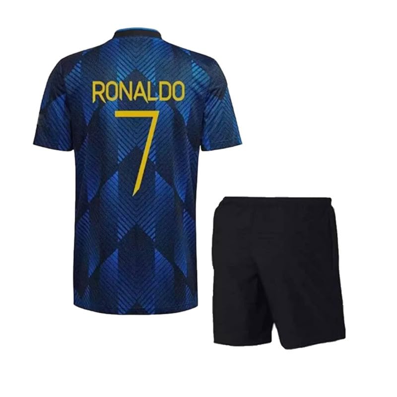 Image of Ronaldo 7 Jersey with Shorts for (Kids,Boys & Men)