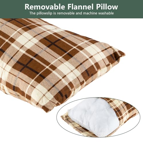 BISINNA Wearable Flannel XXL Sleeping Bag (90.55"x39.37") para Adultos miniatura 5