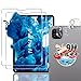 対応 iPad Pro 11インチ(2022/2021/2020/2018モデル、第4/3/2/1世代用) ガラスフィルム 2枚 + カメラフィルム2枚 【4枚セット 日本旭硝子製】対応 iPad Pro 11インチ タブレット フィルム 強化ガラス 保護フィルム ケース 指紋認証対応 硬度9H 耐衝撃 自動吸着 気泡ゼロ 貼り付け簡単 対応 iPad Pro 11 ガラス保護フィルム