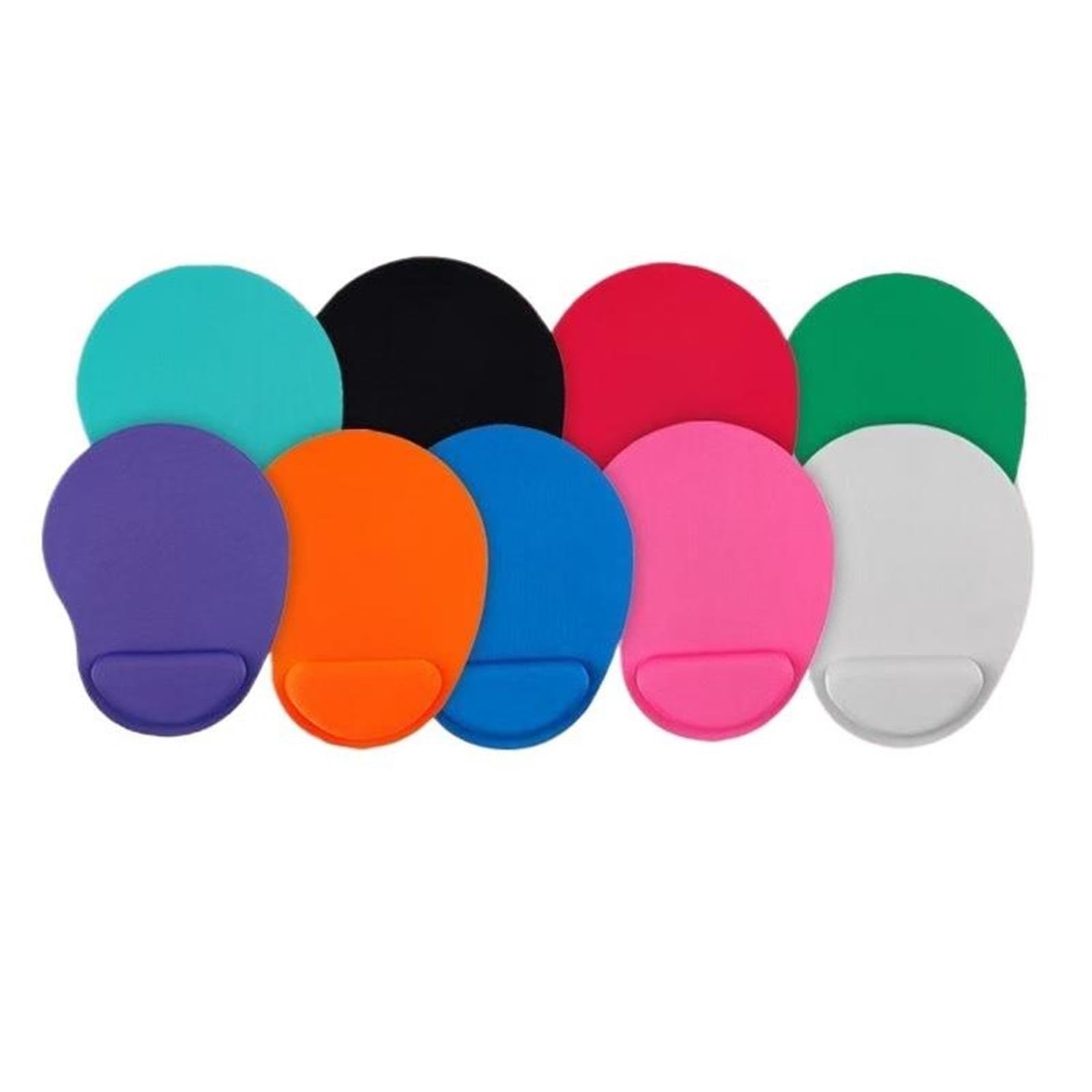 Tapis Souris Reposes-Poignets Tapis de souris protection du poignet, bureau confortable, clavier en éponge à mémoire(E01 rose red color)
