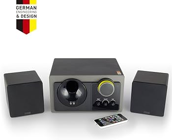 Amazon.co.jp: トーネットとVander Stilレトロデスクトップスピーカー