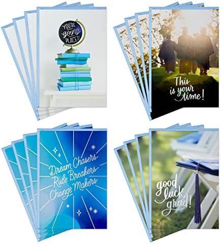 Amazon.com : Hallmark Graduation Cards Assortment, Gold Foil Neutrals ...