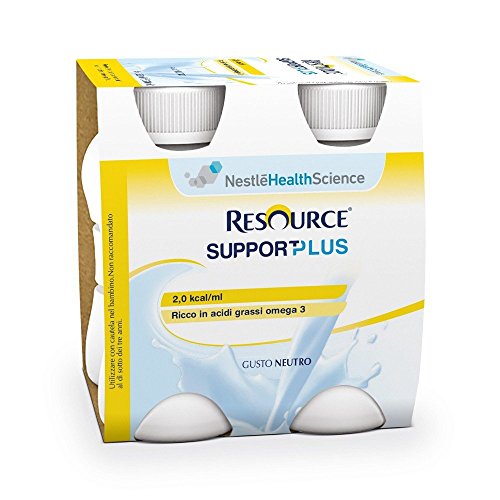 Resource Support Plus Neutro 4 Bottigliette da 200 Ml