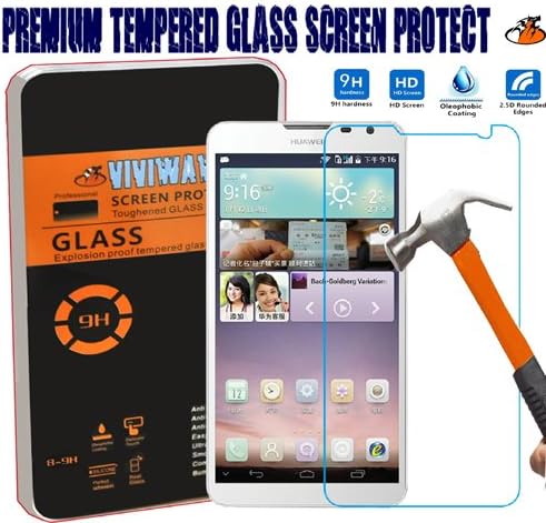 Viviwawa 2.5d Round Edge 0.3mm Ultra-thin Tempered Glass (Huawei Ascend Mate2 Mate 2)