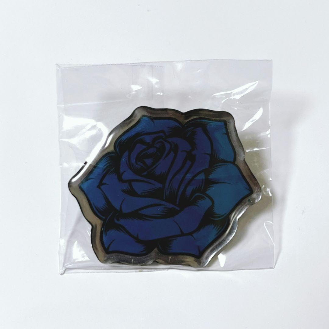 Ado ピンバッジ青薔薇