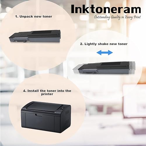 Miniatura 5 de C2660dn C2665dnf - Cartuchos de tóner compatibles de repuesto para Dell C2660dn / C2665dnf 593-BBBU 593-BBBT 593-BBBS 593-BBBR de alto rendimiento