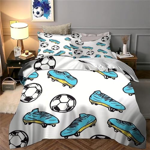 Housse de couette loup 260x220 microfibre infroissable avec zip pratique