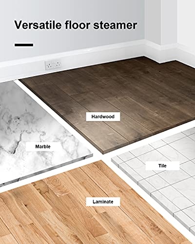 Light 'N' Easy Steam Mop Cleaners 9-In-1 With Detachable Handheld Unit, Floor Steamer For Hardwood/Grout/Tile,Multi-Purpose Handheld Steam Cleaner For Indoor Use(7688Anb-2) #TOP5