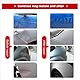 Randalfy DIY Paintless Ausbeulwerkzeug Dent Repair Kit 89er Dellen Reparaturset Dent Puller Gleithammer für Auto Hagelschaden Dent & Ding Remover