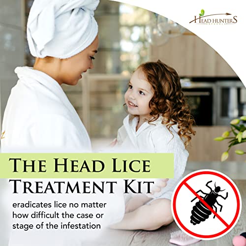 Head Hunters Basic Natural Lice Treatment Extra Strength Family Head