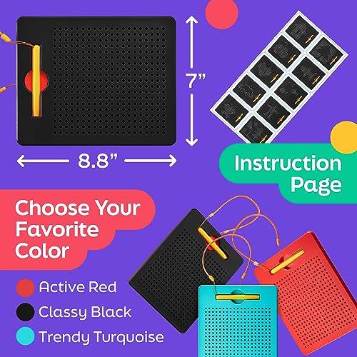 Image of Magnetic Drawing Board for Kids & Toddlers, Airplane & Car Ride Activities