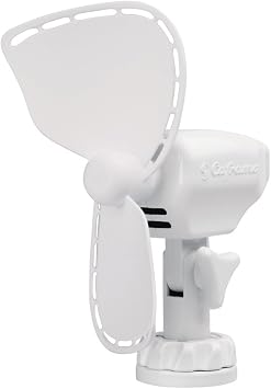 Caframo Ultimate 747 12V 2-Speed 7" Fan w/Lighter Plug - White